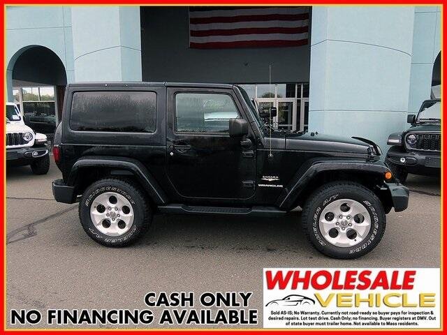 Used 2013 Jeep Wrangler Sahara with VIN 1C4GJWBG8DL601945 for sale in New Britain, CT