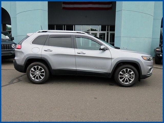 Certified 2021 Jeep Cherokee Latitude Lux with VIN 1C4PJMMX4MD194931 for sale in New Britain, CT