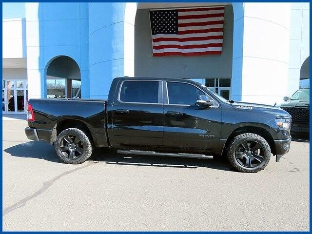 Certified 2022 RAM Ram 1500 Pickup Big Horn/Lone Star with VIN 1C6SRFFT6NN329807 for sale in New Britain, CT