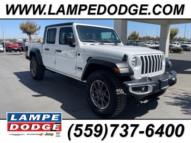 Used 2023 Jeep Gladiator Sport S with VIN 1C6HJTAG0PL512094 for sale in Visalia, CA