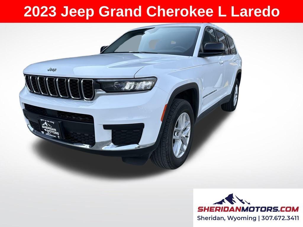 Used 2023 Jeep Grand Cherokee L Laredo with VIN 1C4RJKAG3P8884877 for sale in Sheridan, WY