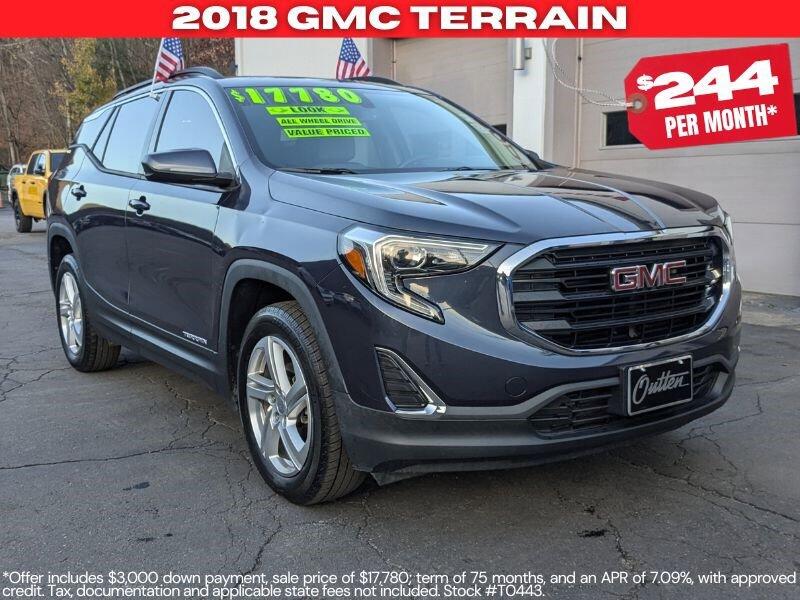 Used 2018 GMC Terrain SLE with VIN 3GKALTEV1JL316694 for sale in Tamaqua, PA