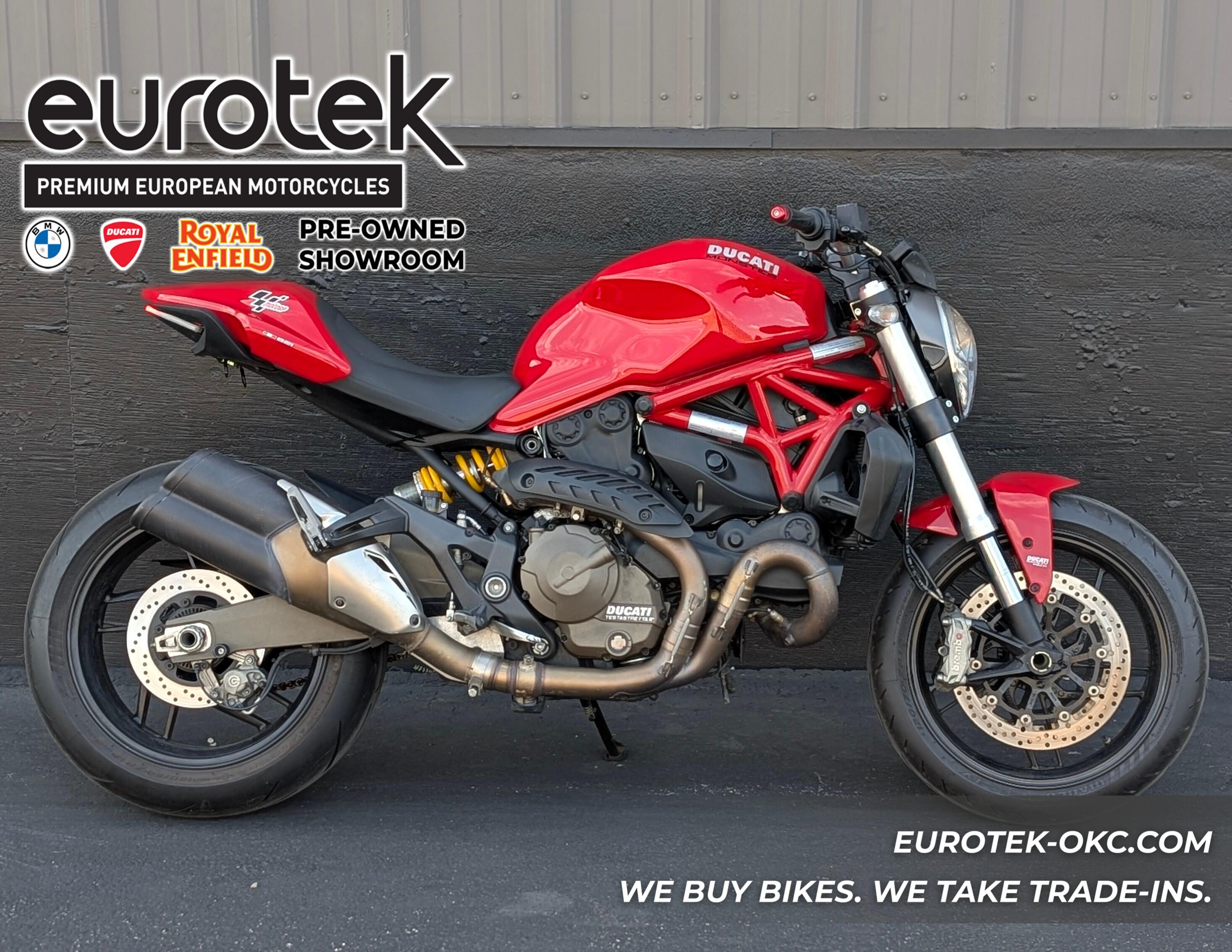 2017 DUCATI MONSTER 821
