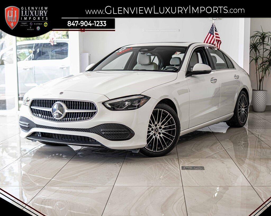 Used 2022 Mercedes-Benz C-Class Sedan C 300 with VIN W1KAF4HB0NR060854 for sale in Glenview, IL