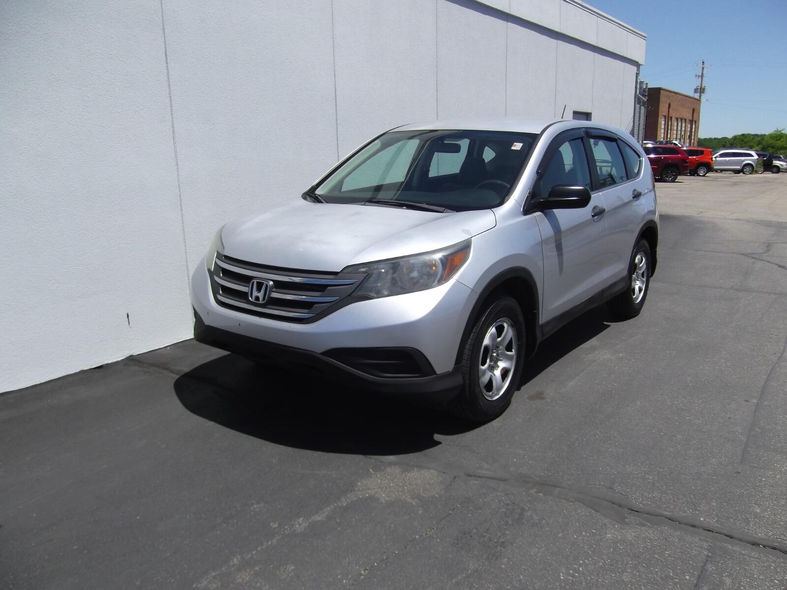 Used 2013 Honda CR-V LX with VIN 2HKRM3H31DH521619 for sale in Kansas City