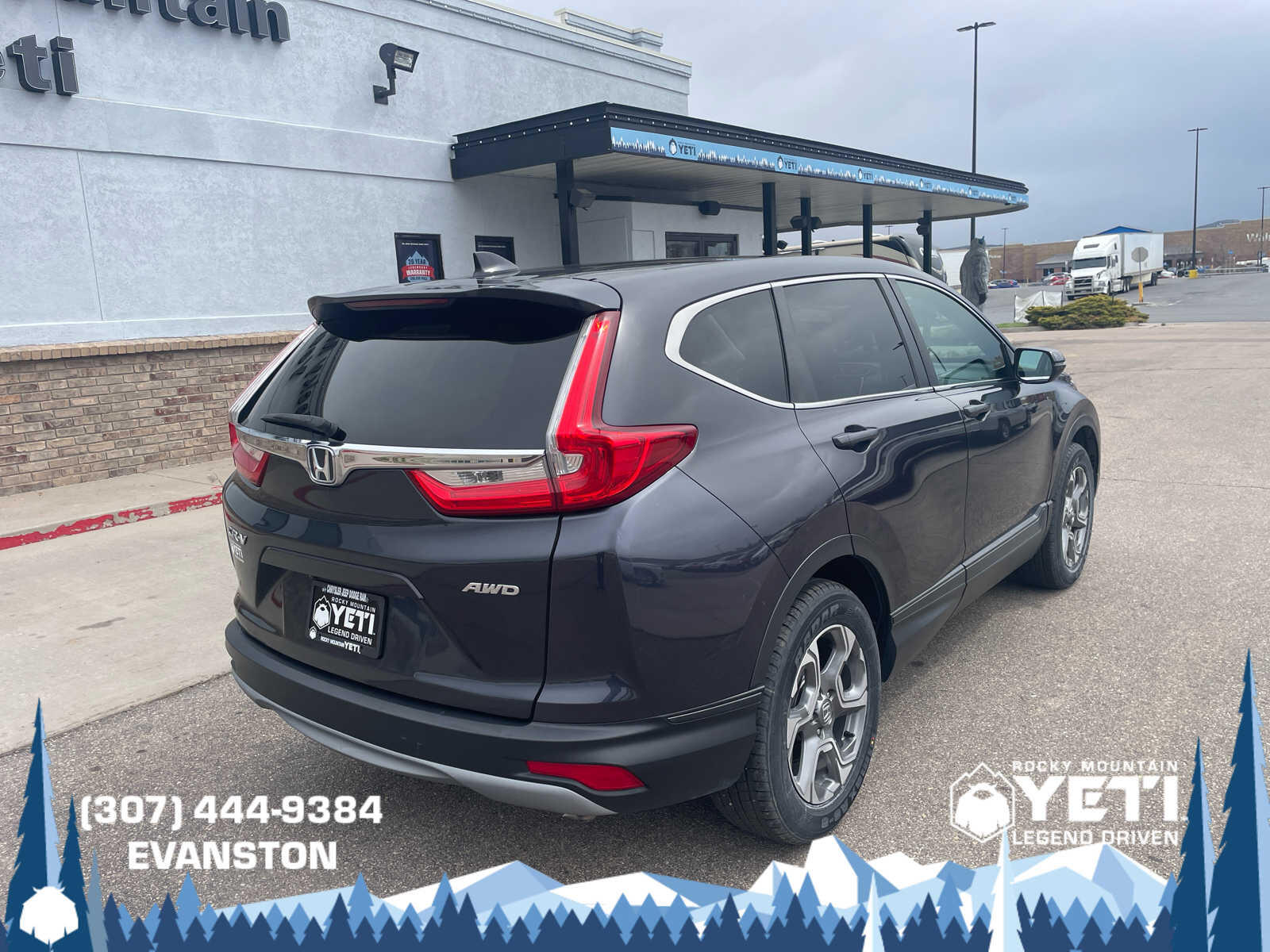 Used 2017 Honda CR-V EX-L with VIN 2HKRW2H86HH637789 for sale in Jackson, WY