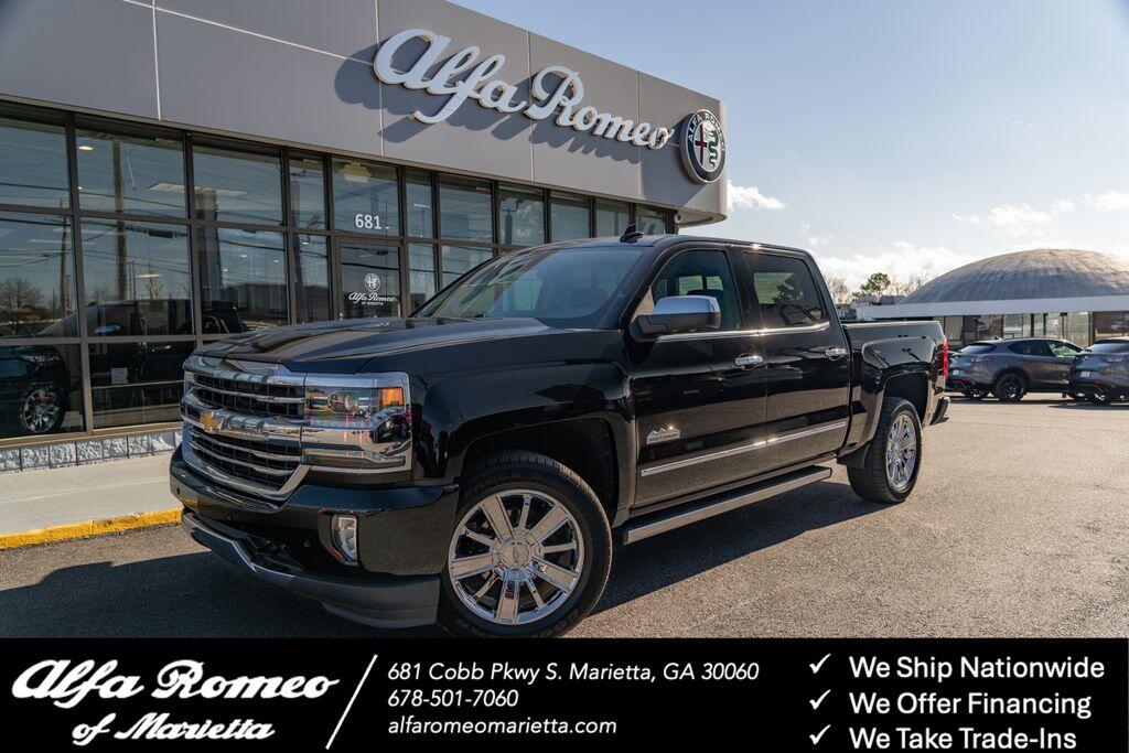 Used 2018 Chevrolet Silverado 1500 High Country with VIN 3GCPCTEC4JG384484 for sale in Marietta, GA