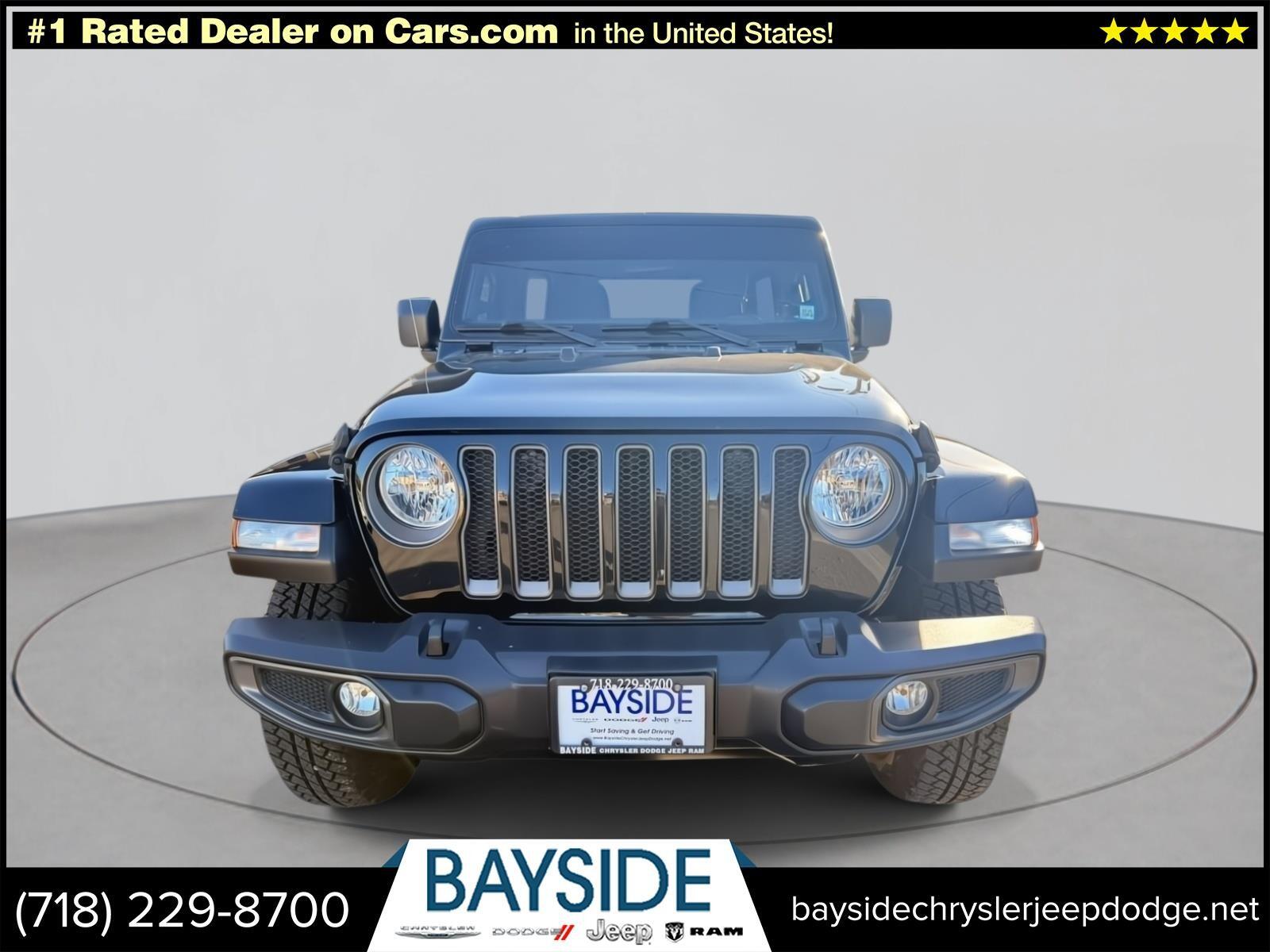 Used 2021 Jeep Wrangler Unlimited 80TH with VIN 1C4HJXDN5MW560565 for sale in Bayside, NY
