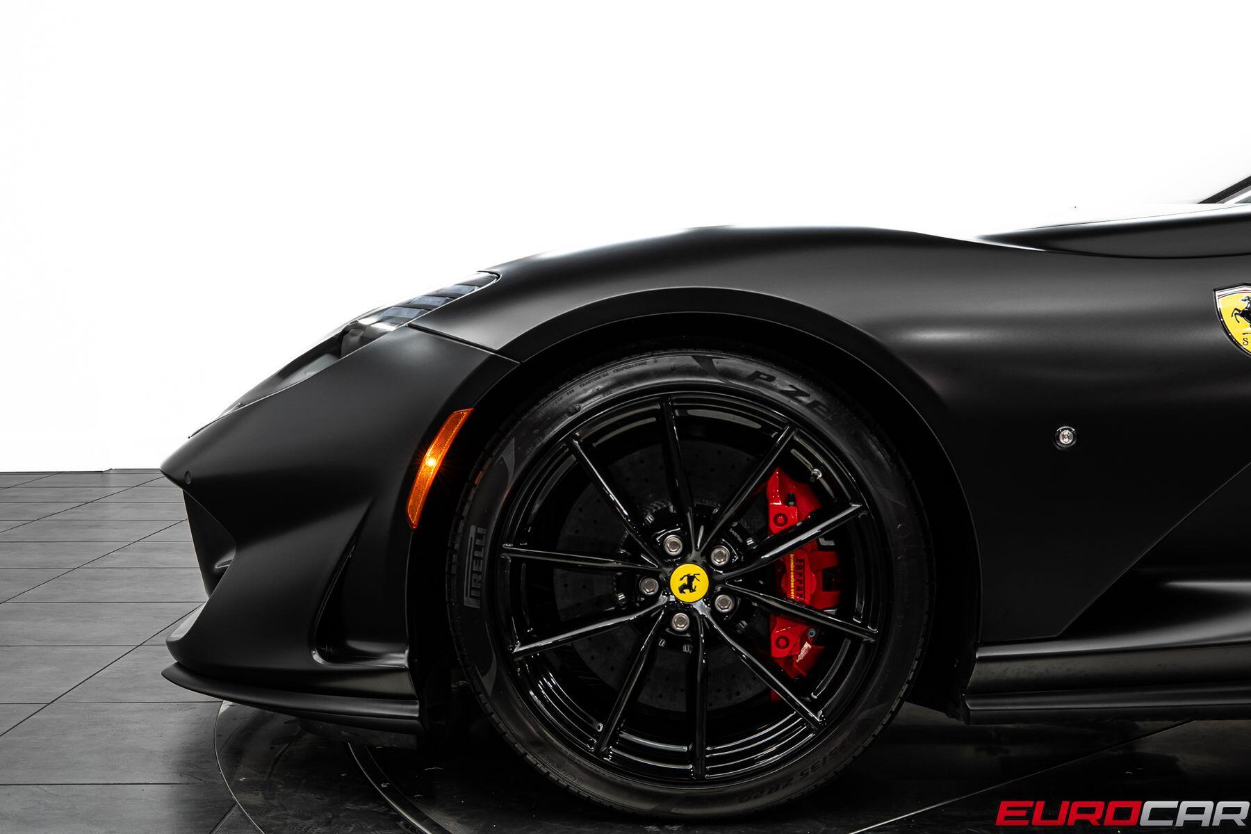 2022 Ferrari 812 GTS *FULL BODY MATTE BLACK WRAP * FRONT LIFT*Image 14