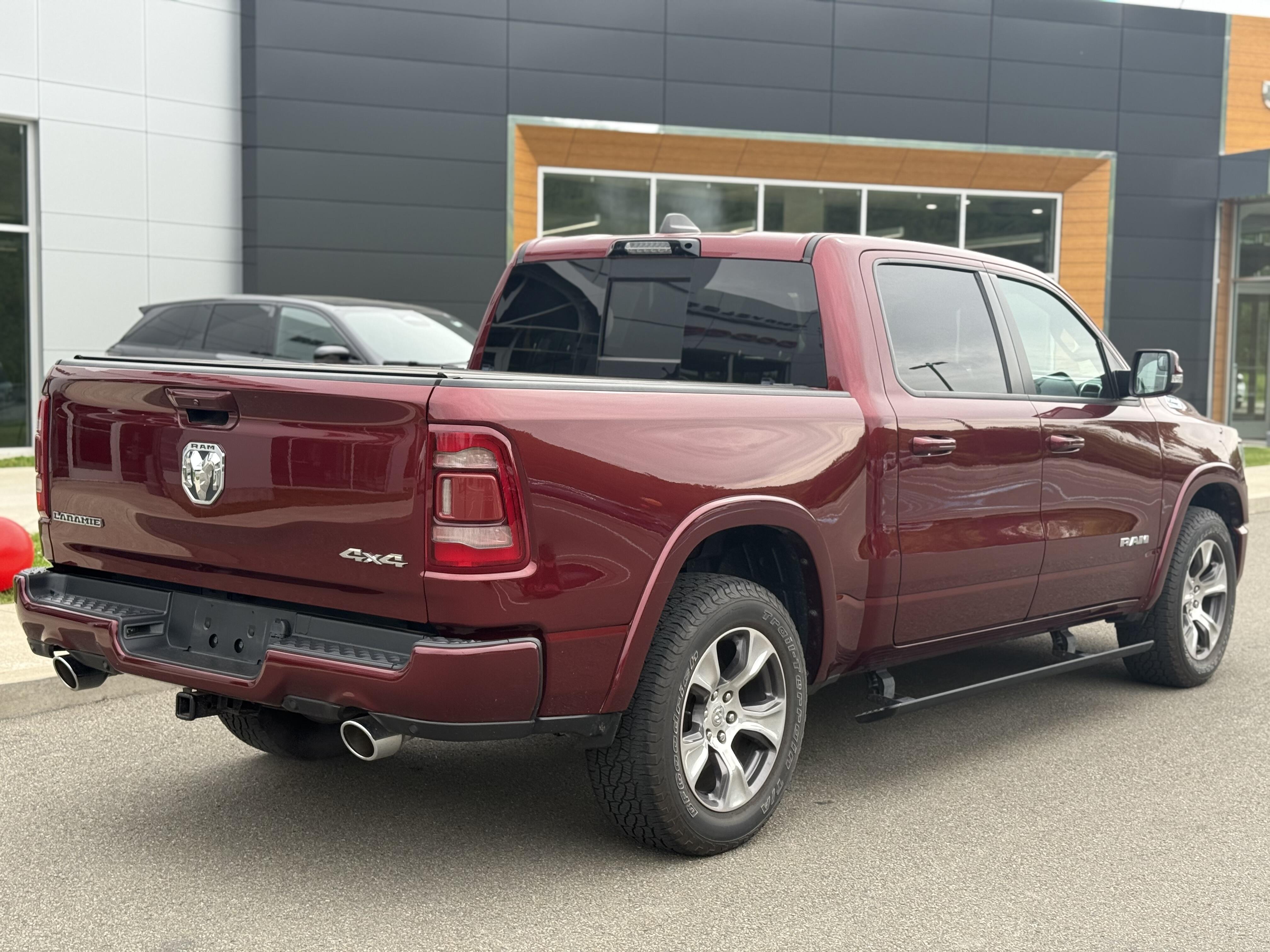 Used 2022 RAM Ram 1500 Pickup Laramie with VIN 1C6SRFJT9NN205070 for sale in Elmira, NY