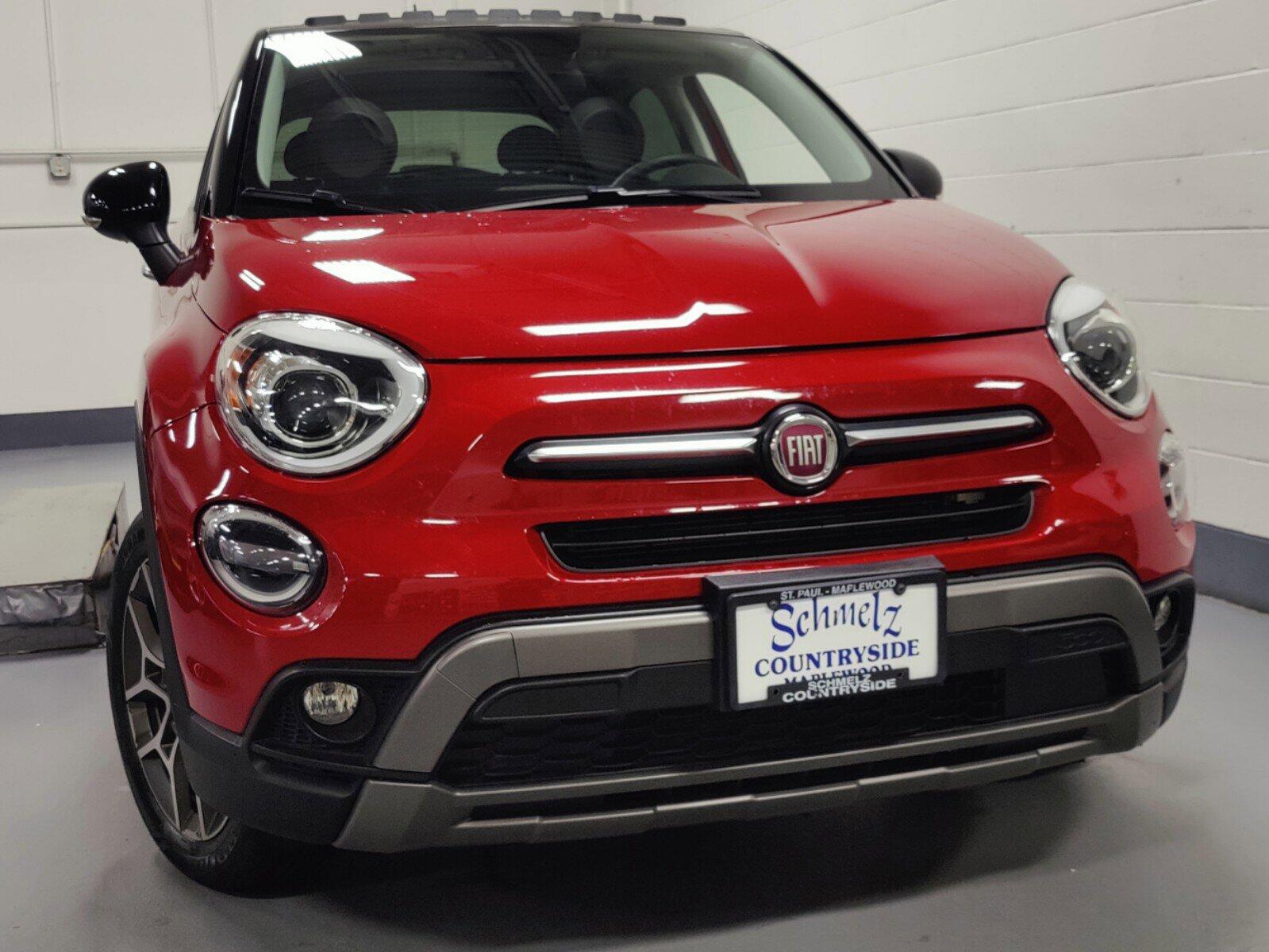 Certified 2021 FIAT 500X Trekking with VIN ZFBNF3B19MP945900 for sale in Maplewood, Minnesota