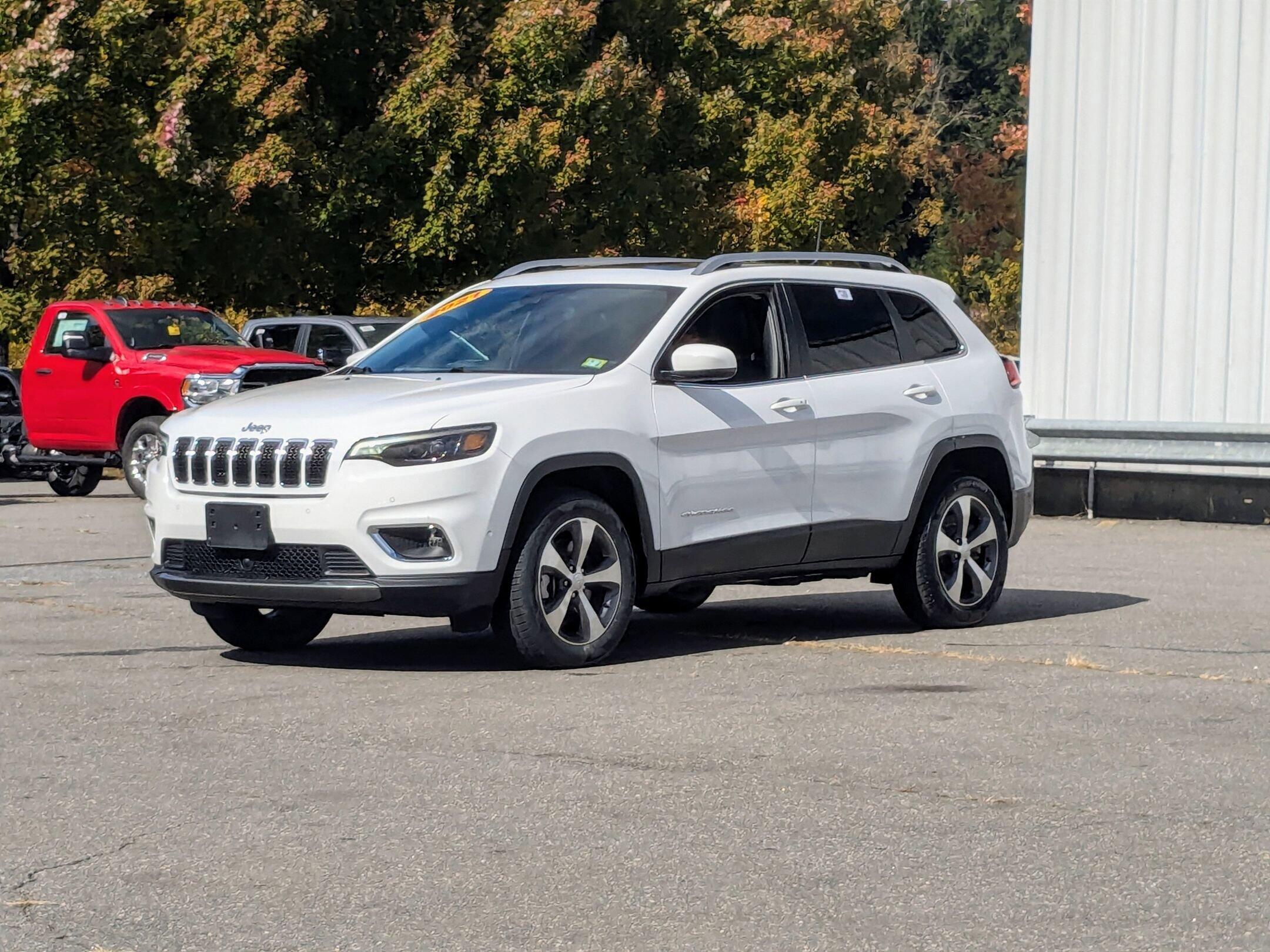 Used 2021 Jeep Cherokee Limited with VIN 1C4PJMDX7MD216730 for sale in Brattleboro, VT