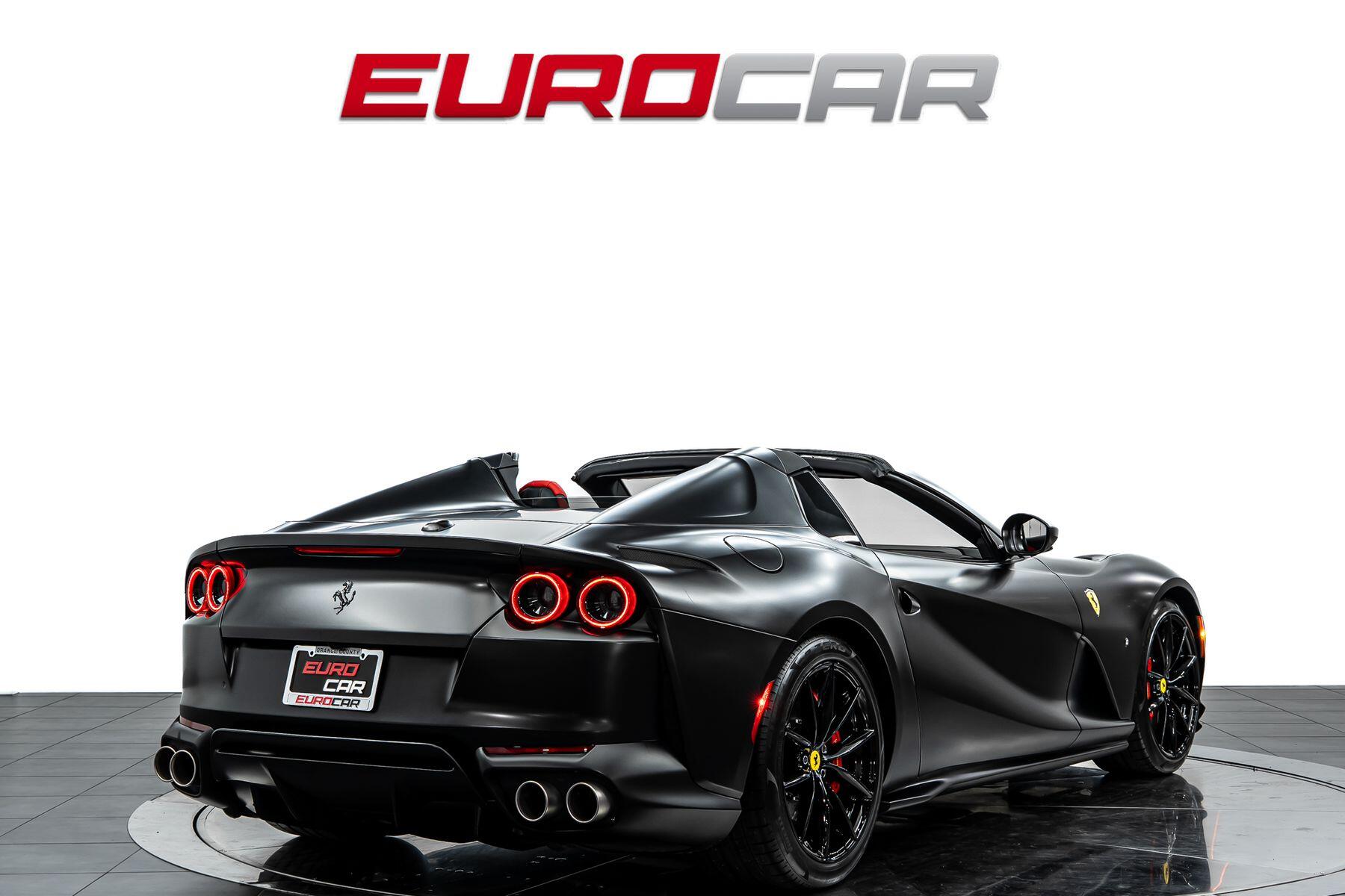 2022 Ferrari 812 GTS *FULL BODY MATTE BLACK WRAP * FRONT LIFT*Image 6