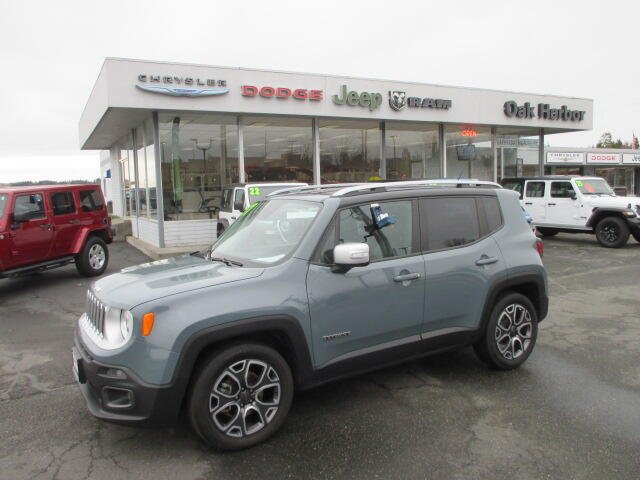 Used 2017 Jeep Renegade Limited with VIN ZACCJADB9HPE39828 for sale in Oak Harbor, WA