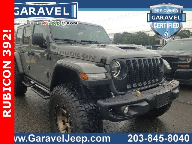 Used 2021 Jeep Wrangler Unlimited Rubicon 392 with VIN 1C4JJXSJ8MW732928 for sale in Norwalk, CT