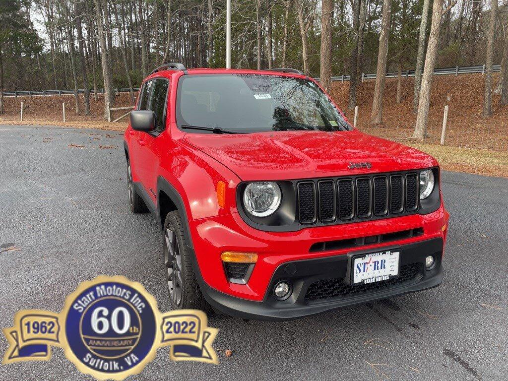 Used 2021 Jeep Renegade 80TH Edition with VIN ZACNJDBB9MPM67391 for sale in Suffolk, VA