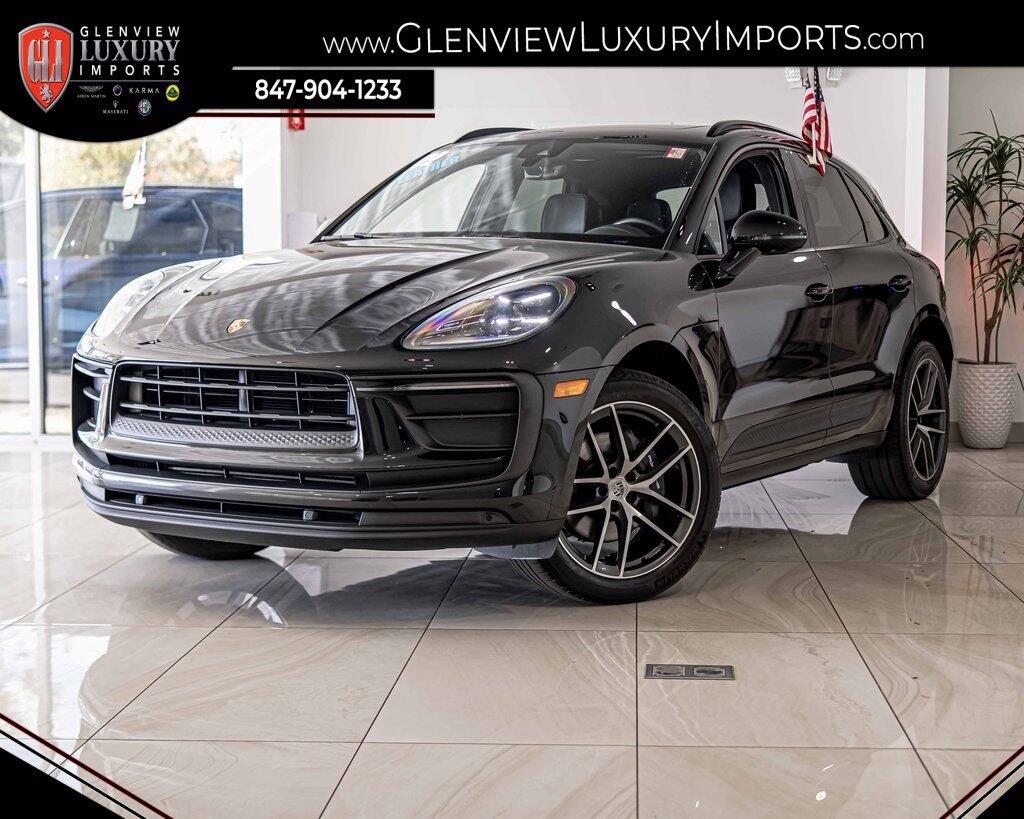 Used 2022 Porsche Macan Base with VIN WP1AA2A52NLB00225 for sale in Glenview, IL