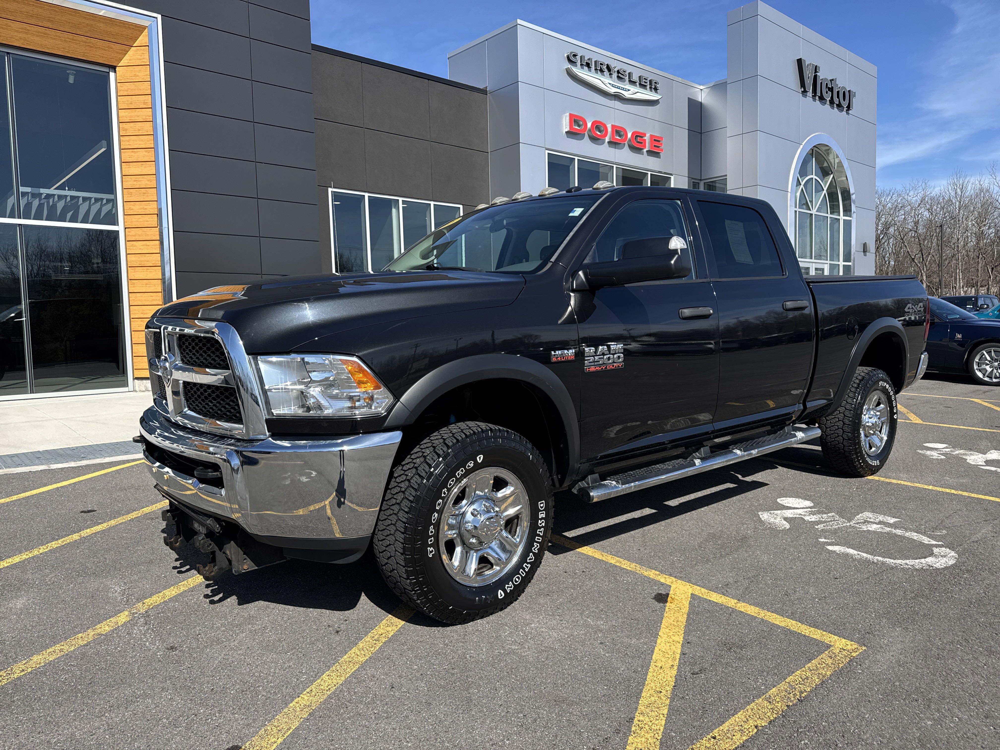 Used 2018 RAM Ram 2500 Pickup Tradesman with VIN 3C6UR5CJ7JG126353 for sale in Victor, NY