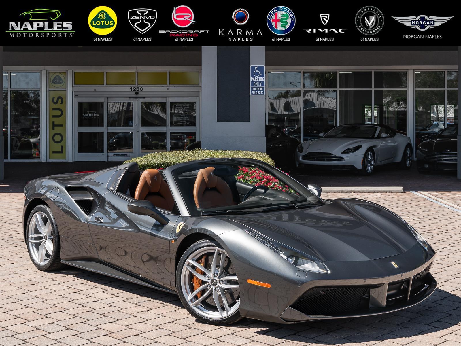 Used 2018 Ferrari 488 Spider Convertible