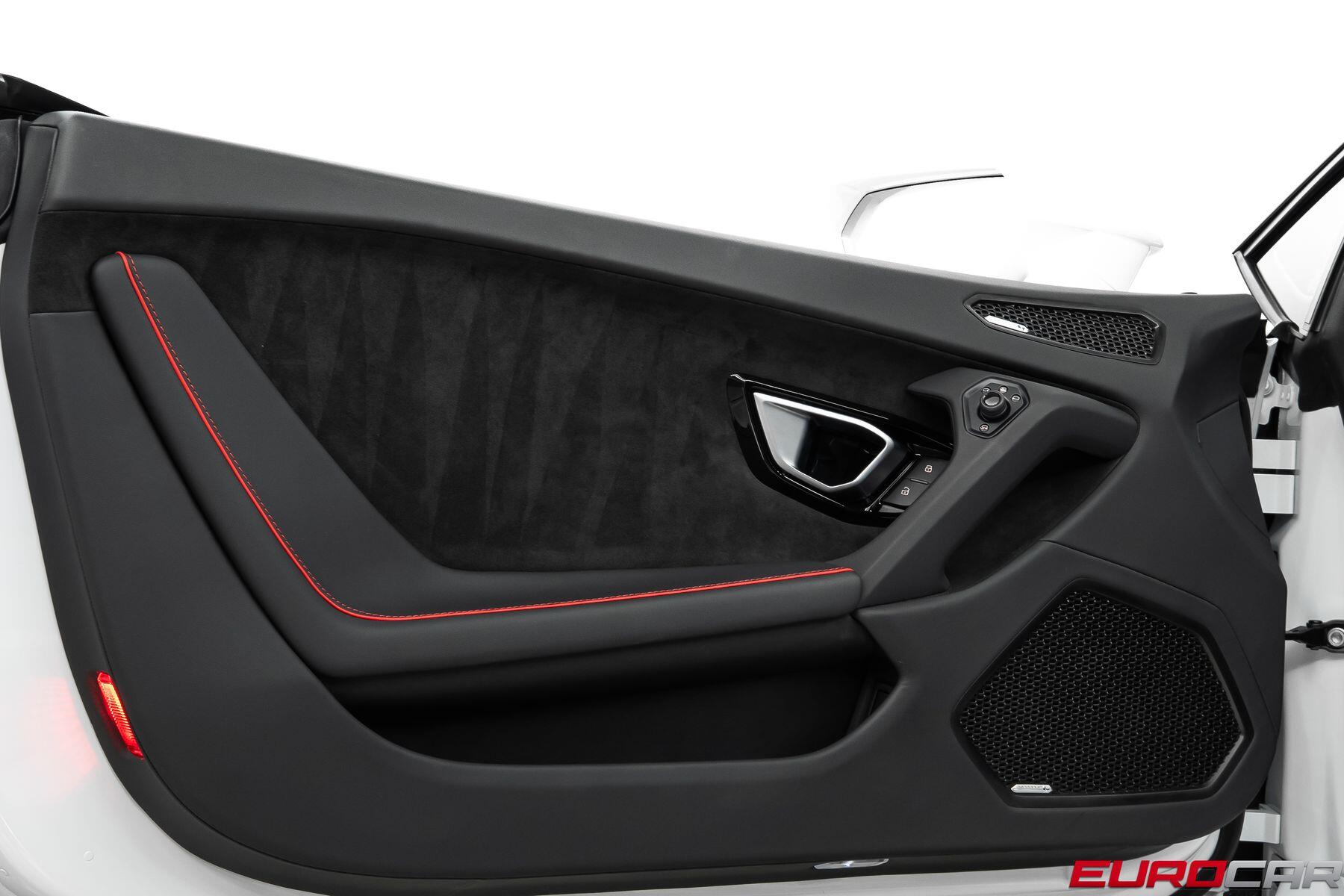 2023 Lamborghini Huracan EVO Spyder RWD *60TH ANNIVERSARY EDITION * FULL PPF* in a Bianco Icarus Metallic exterior color and Blackinterior. Eurocars OC 949-722-7121 eurocaroc.com 