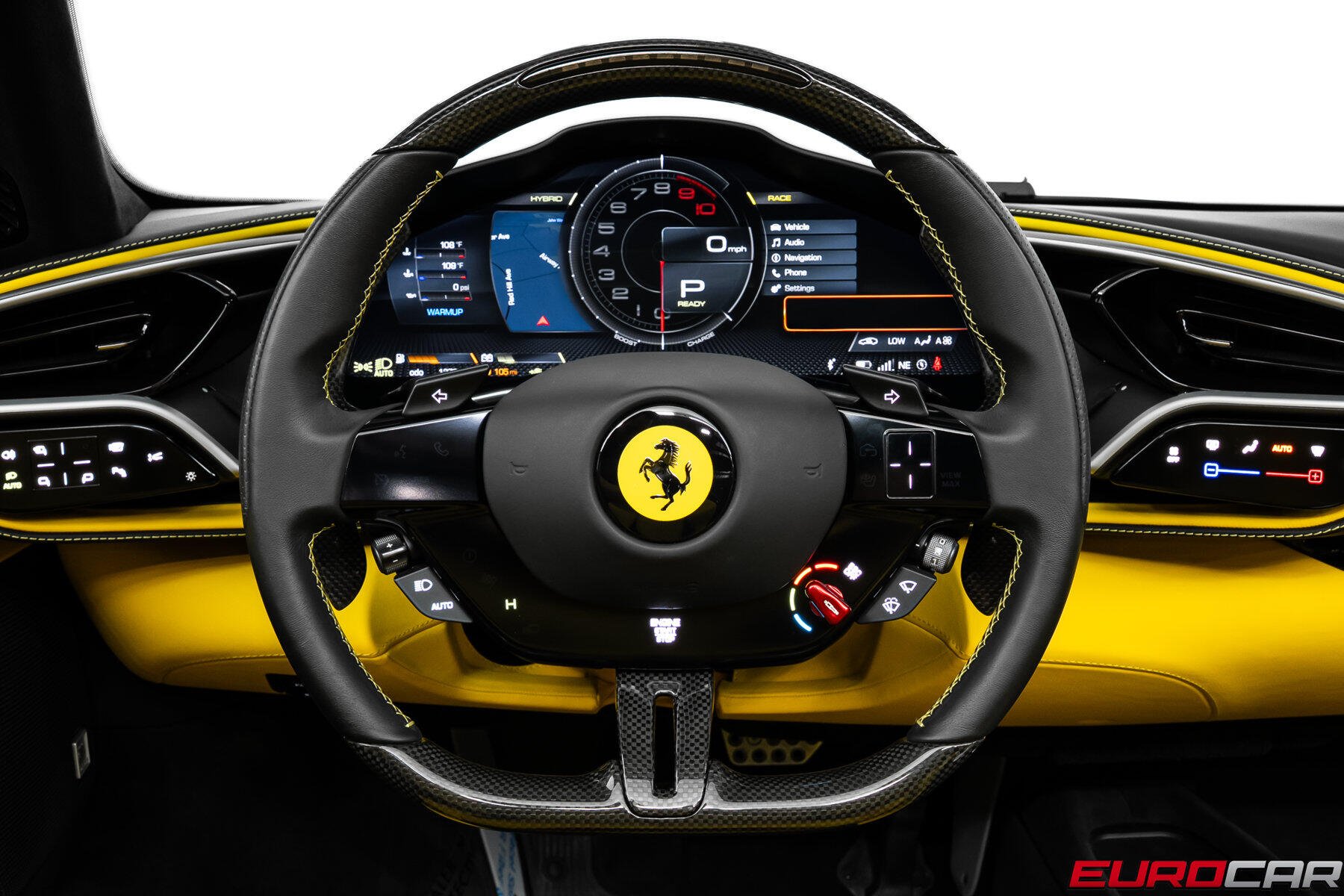 2024 Ferrari 296 GTS *CARBON RACING SEATS * PASSENGER DISPLAY*Image 31