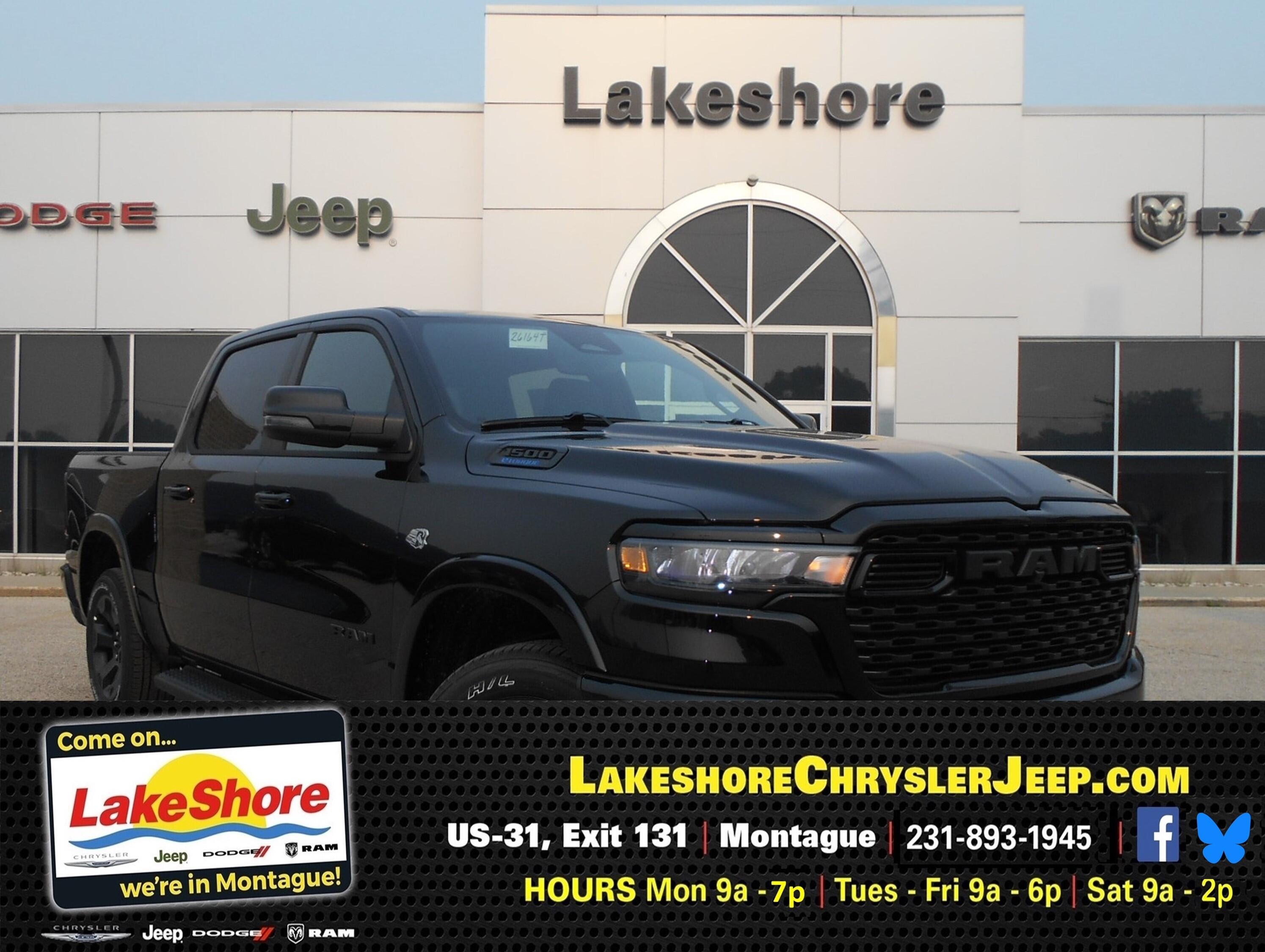 2026 RAM 1500 1500 Big Horn Crew Cab 4x4 5'7' Box