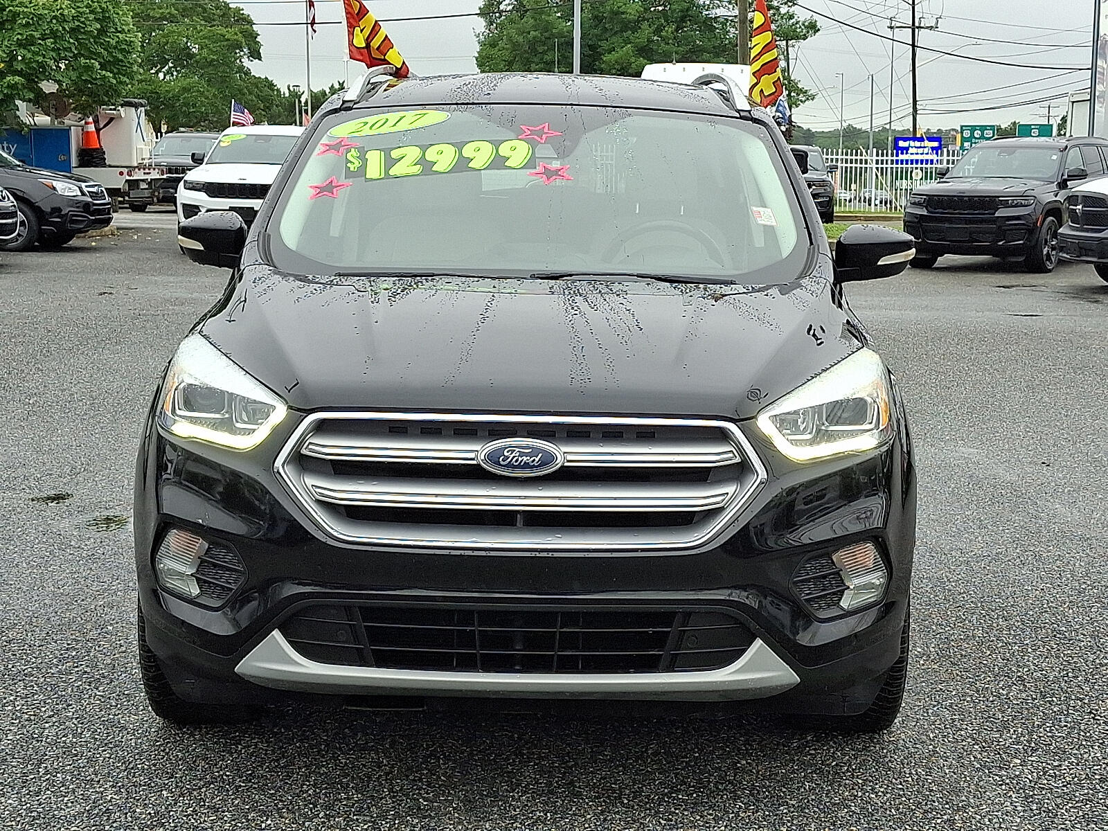 Used 2017 Ford Escape Titanium with VIN 1FMCU0JD5HUB12019 for sale in New Castle, DE