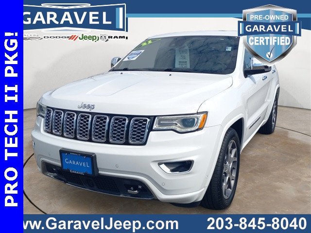 Used 2021 Jeep Grand Cherokee Overland with VIN 1C4RJFCGXMC637563 for sale in Norwalk, CT