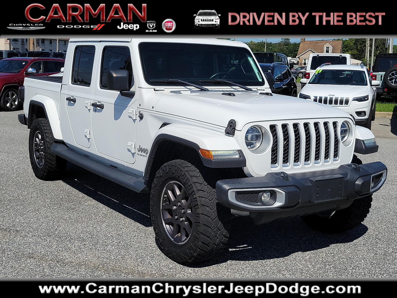 Used 2021 Jeep Gladiator Overland with VIN 1C6HJTFG4ML551954 for sale in New Castle, DE