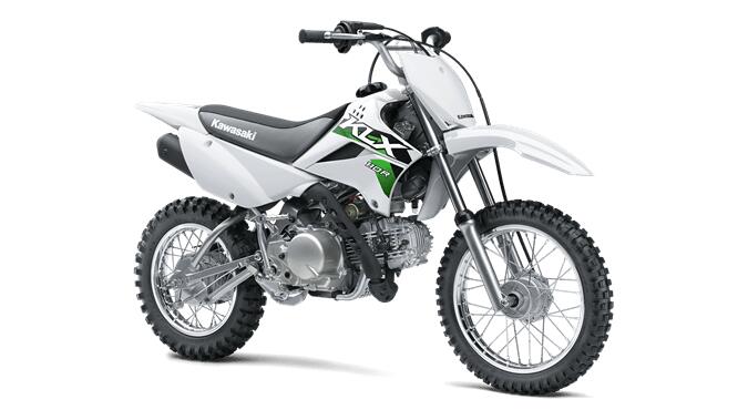 2026 Kawasaki KLX 110R  Bright White