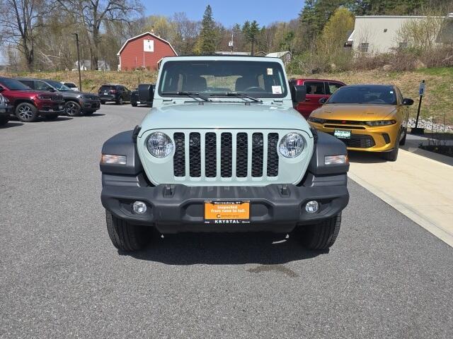 Used 2024 Jeep Wrangler 4-Door Sport with VIN 1C4PJXDN9RW155862 for sale in Warrensburg, NY