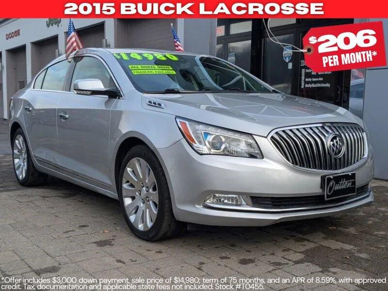 Used 2015 Buick LaCrosse Leather with VIN 1G4GC5G38FF221768 for sale in Tamaqua, PA