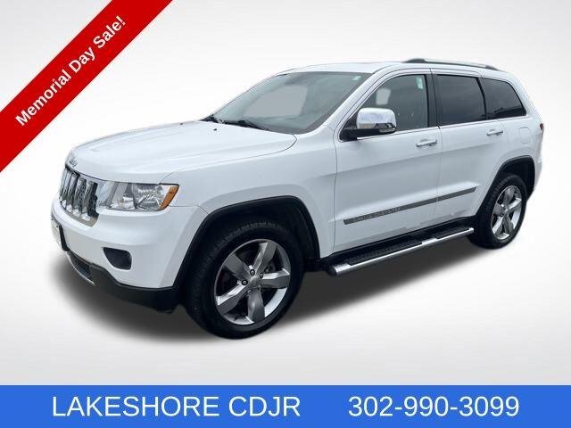 Used 2013 Jeep Grand Cherokee Overland with VIN 1C4RJFCT9DC655856 for sale in Seaford, DE