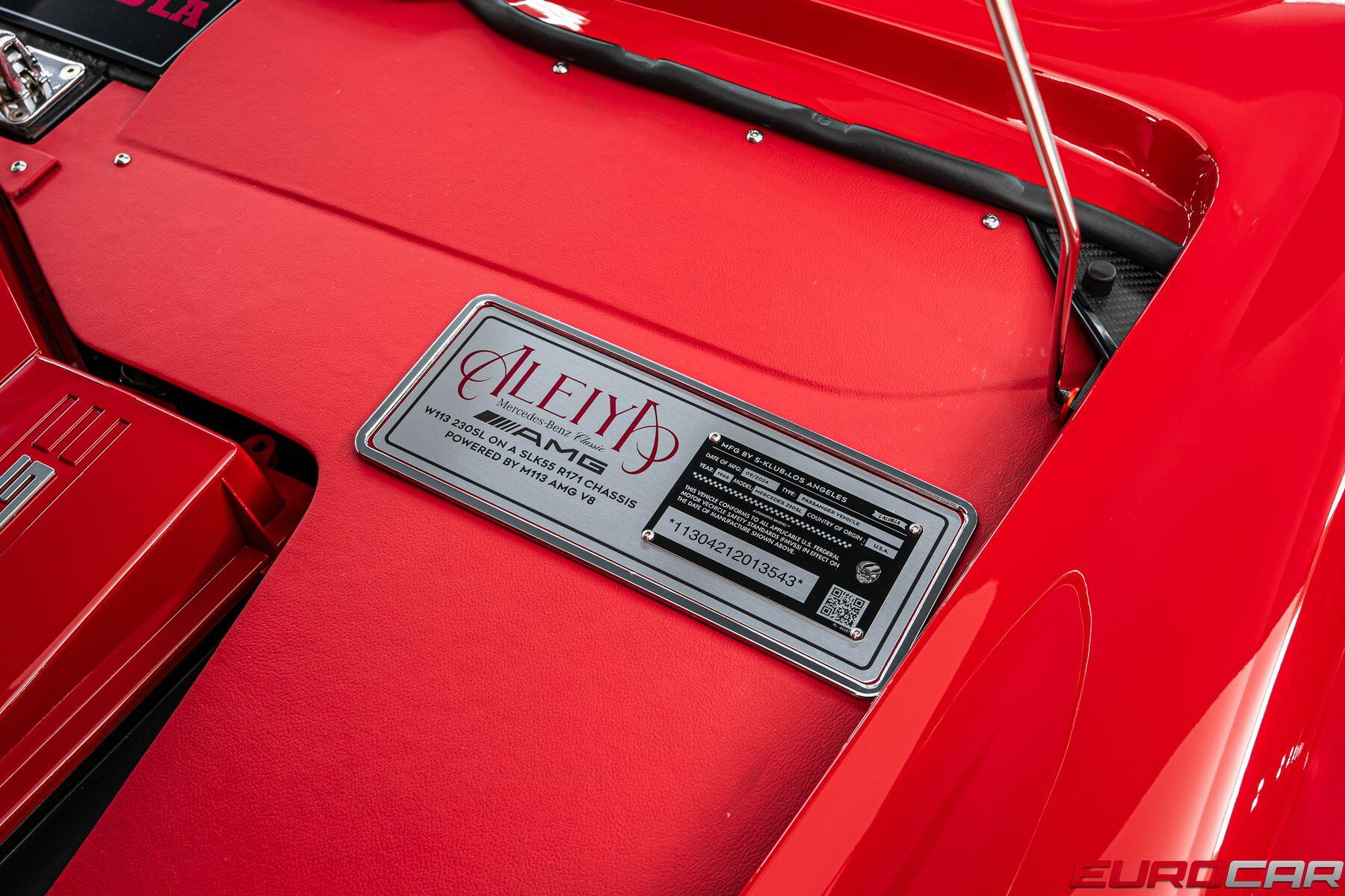 1966 Mercedes-Benz 230 SL *S-KLUB LA CUSTOM BUILD * FULL BODY PPF*Image 12