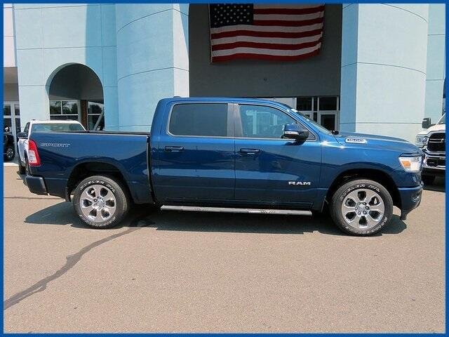 Used 2021 RAM Ram 1500 Pickup Big Horn/Lone Star with VIN 1C6SRFFT8MN758283 for sale in New Britain, CT