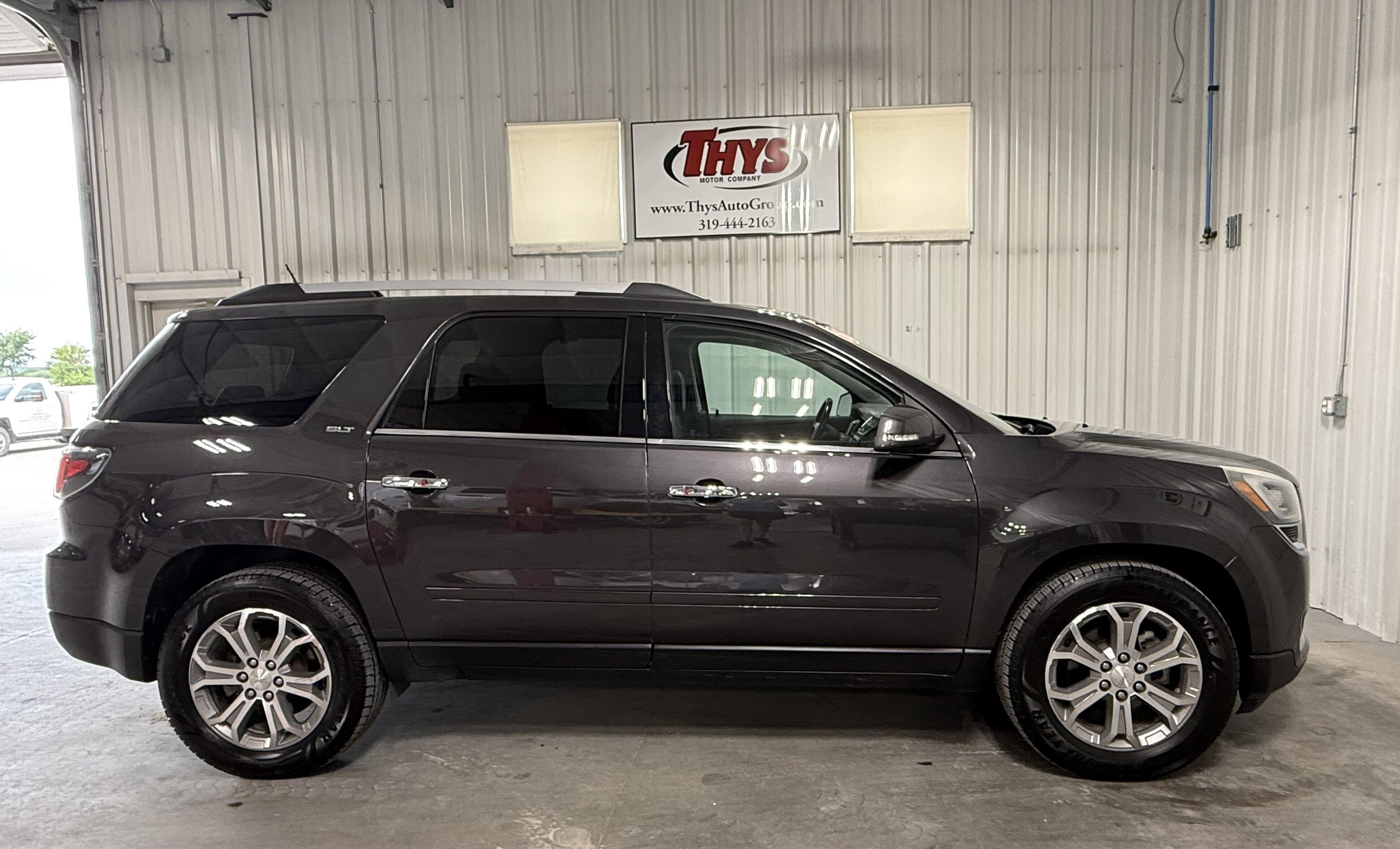 Used 2016 GMC Acadia SLT-1 with VIN 1GKKRRKD1GJ254053 for sale in Belle Plaine, IA