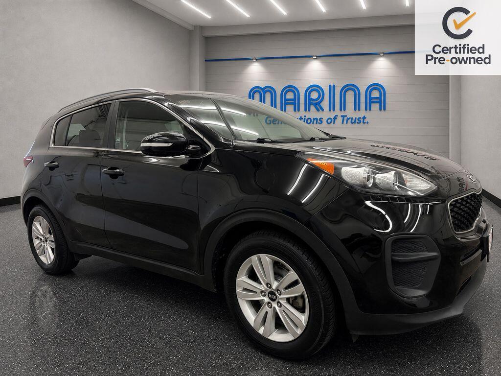 Certified 2018 Kia Sportage LX with VIN KNDPM3AC6J7344728 for sale in Webster, NY