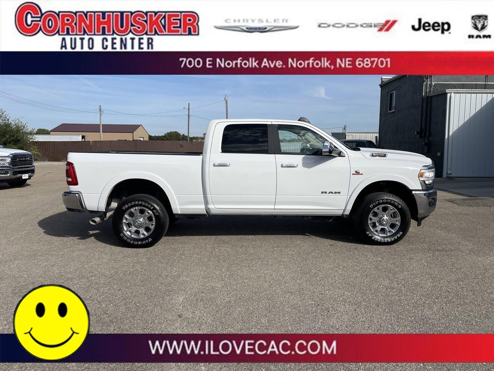 Used 2022 RAM Ram 2500 Pickup Laramie with VIN 3C6UR5FL8NG118202 for sale in Norfolk, NE