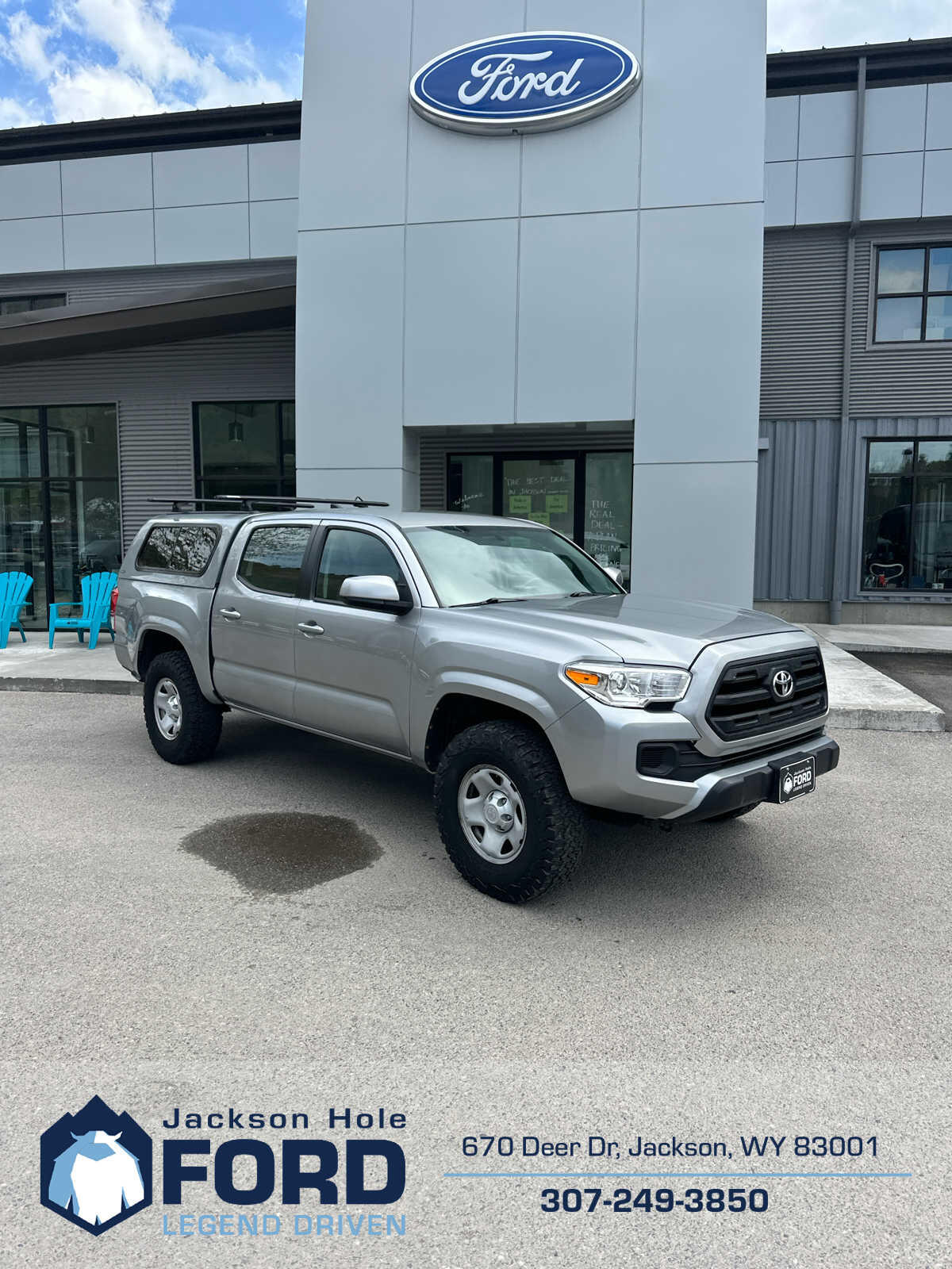 Used 2017 Toyota Tacoma SR with VIN 3TMCZ5AN8HM102939 for sale in Jackson, WY