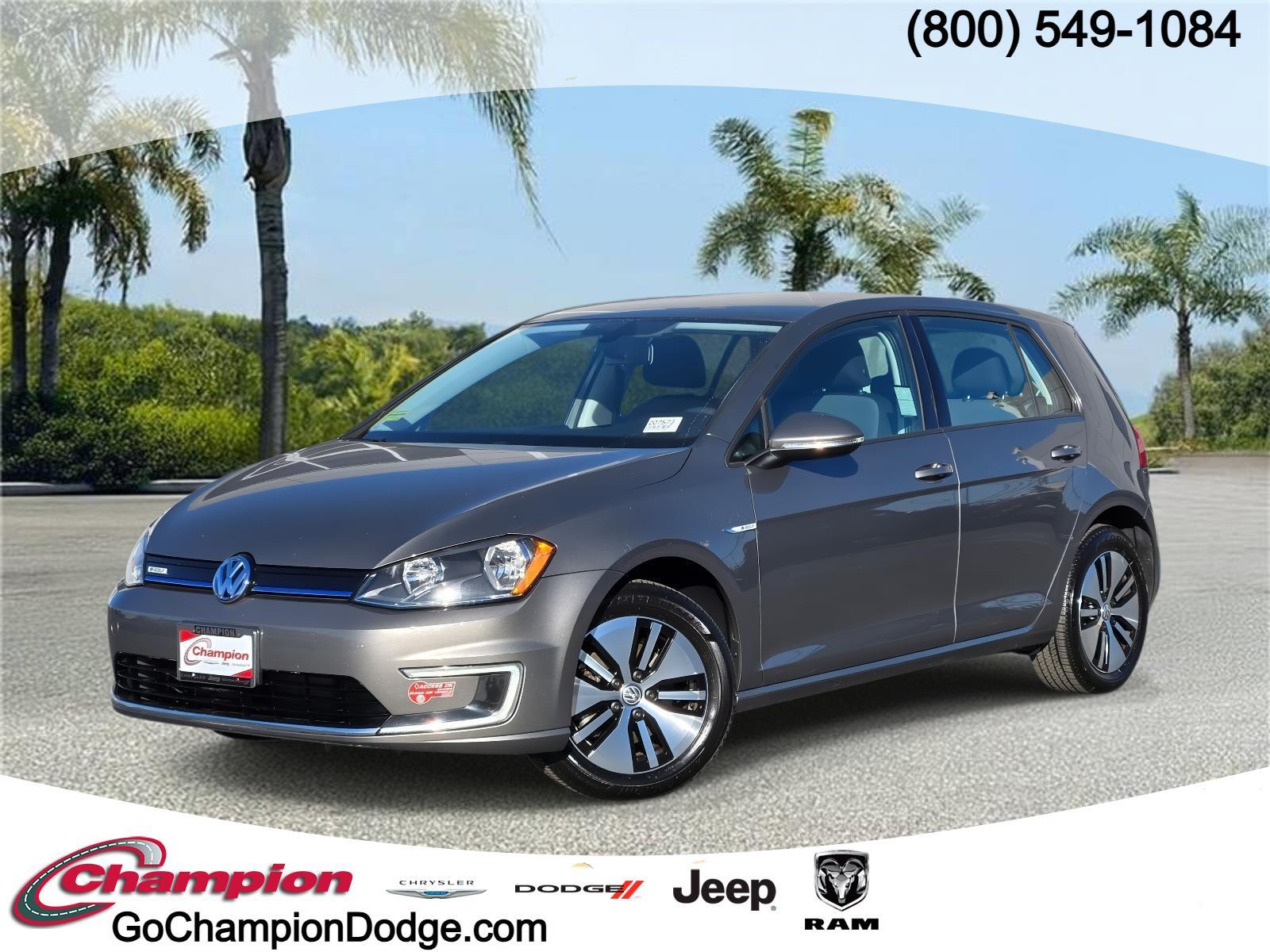 2016 Volkswagen e-Golf e-Golf SE