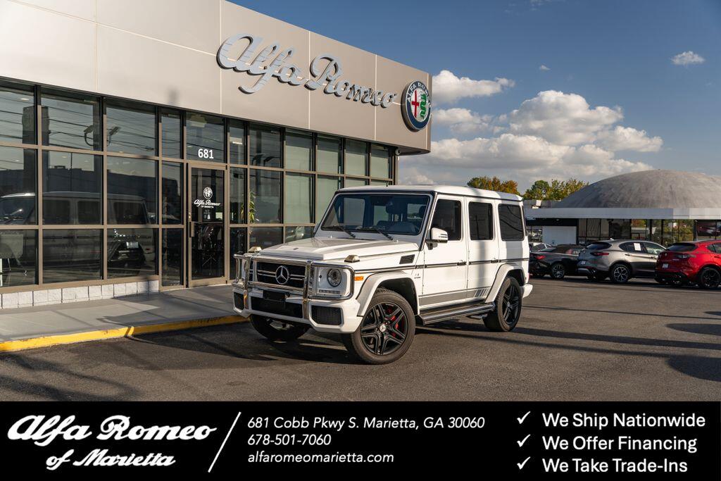 Used 2016 Mercedes-Benz G-Class AMG G63 with VIN WDCYC7DF7GX258500 for sale in Marietta, GA