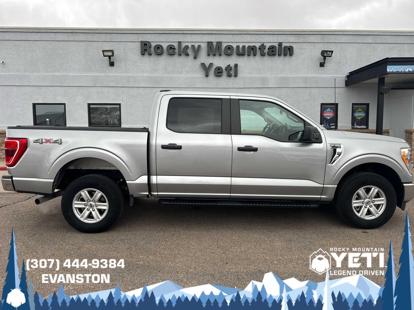 Used 2022 Ford F-150 XLT with VIN 1FTFW1E86NKD43159 for sale in Jackson, WY