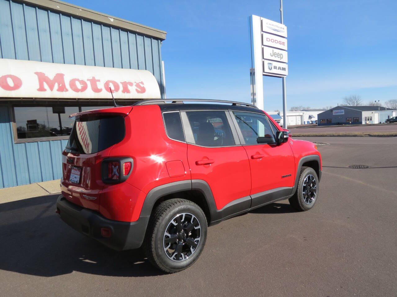 Used 2023 Jeep Renegade Trailhawk with VIN ZACNJDC16PPP62880 for sale in Fairmont, Minnesota