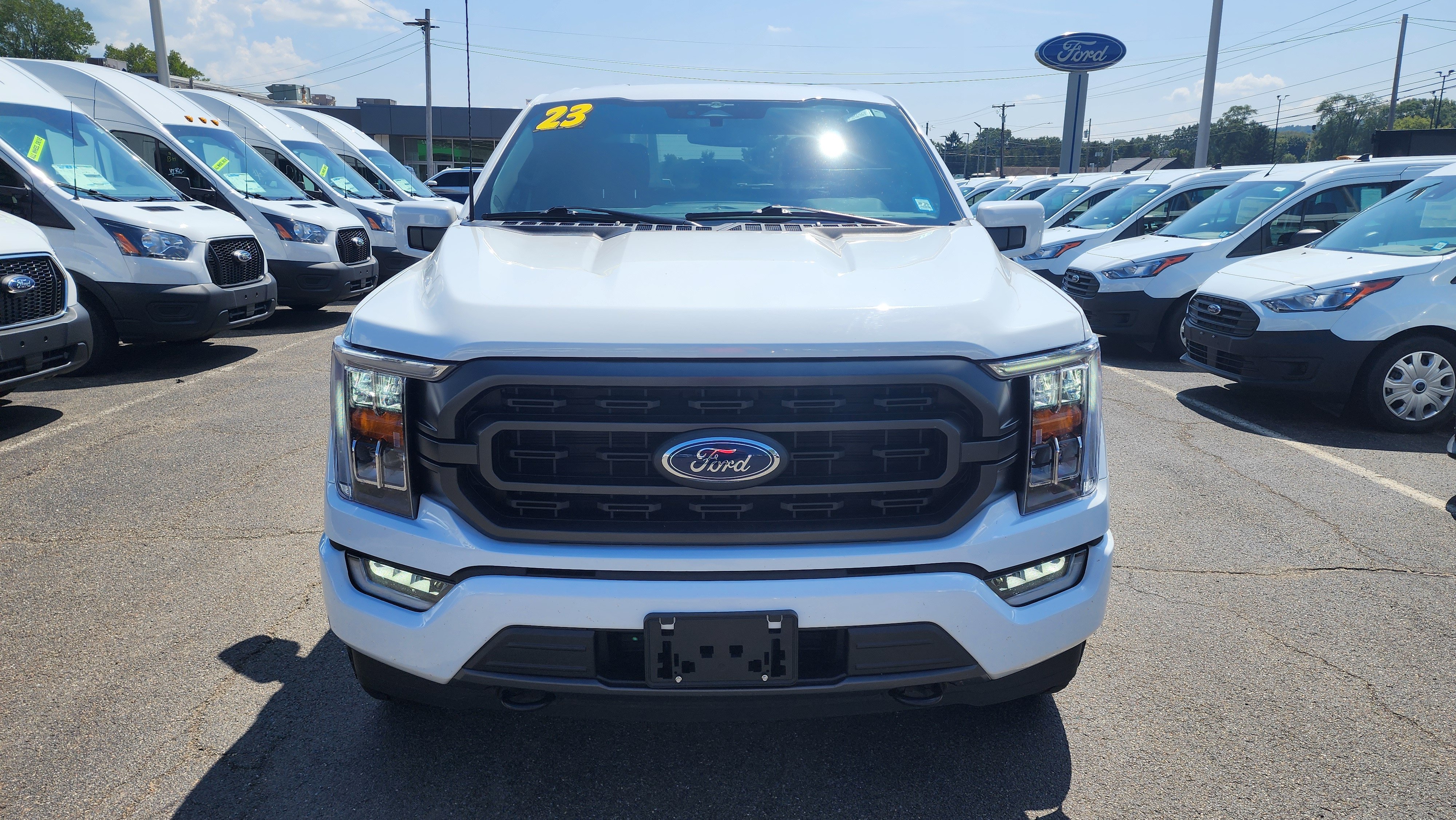 Used 2023 Ford F-150 XLT with VIN 1FTFW1ED7PFC76032 for sale in Elmira, NY