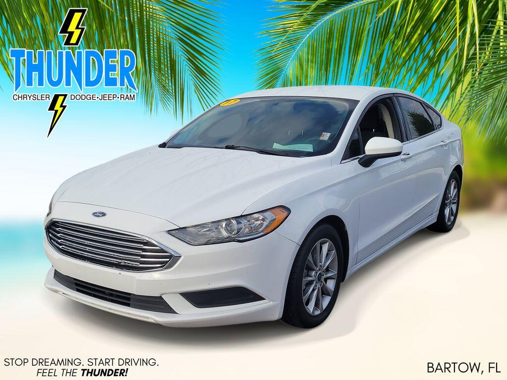 Used 2017 Ford Fusion SE with VIN 3FA6P0H76HR193568 for sale in Bartow, FL