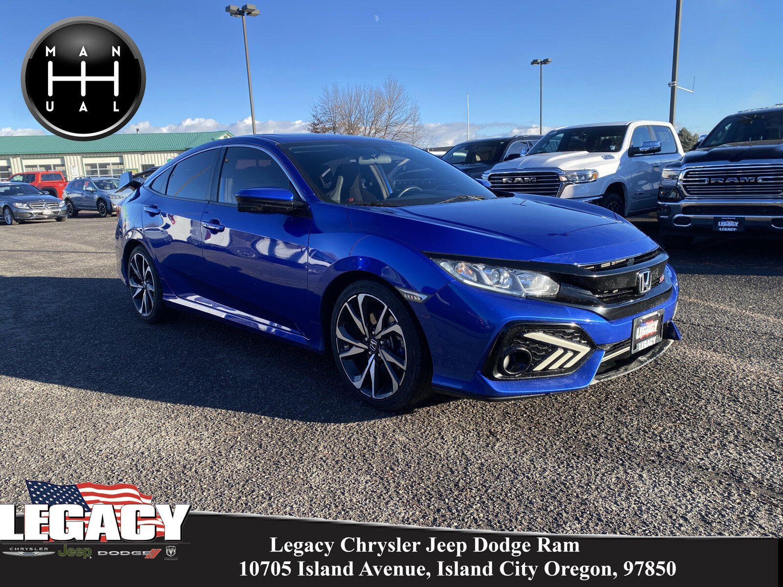 Used 2019 Honda Civic Si with VIN 2HGFC1E59KH707898 for sale in Island City, OR