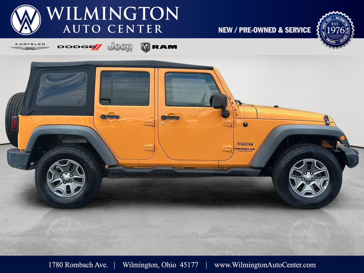 2012 Jeep Wrangler Unlimited Sport