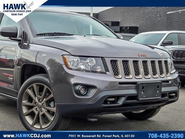 Used 2016 Jeep Compass 75th Anniversary Edition with VIN 1C4NJDBB1GD799458 for sale in Glenview, IL