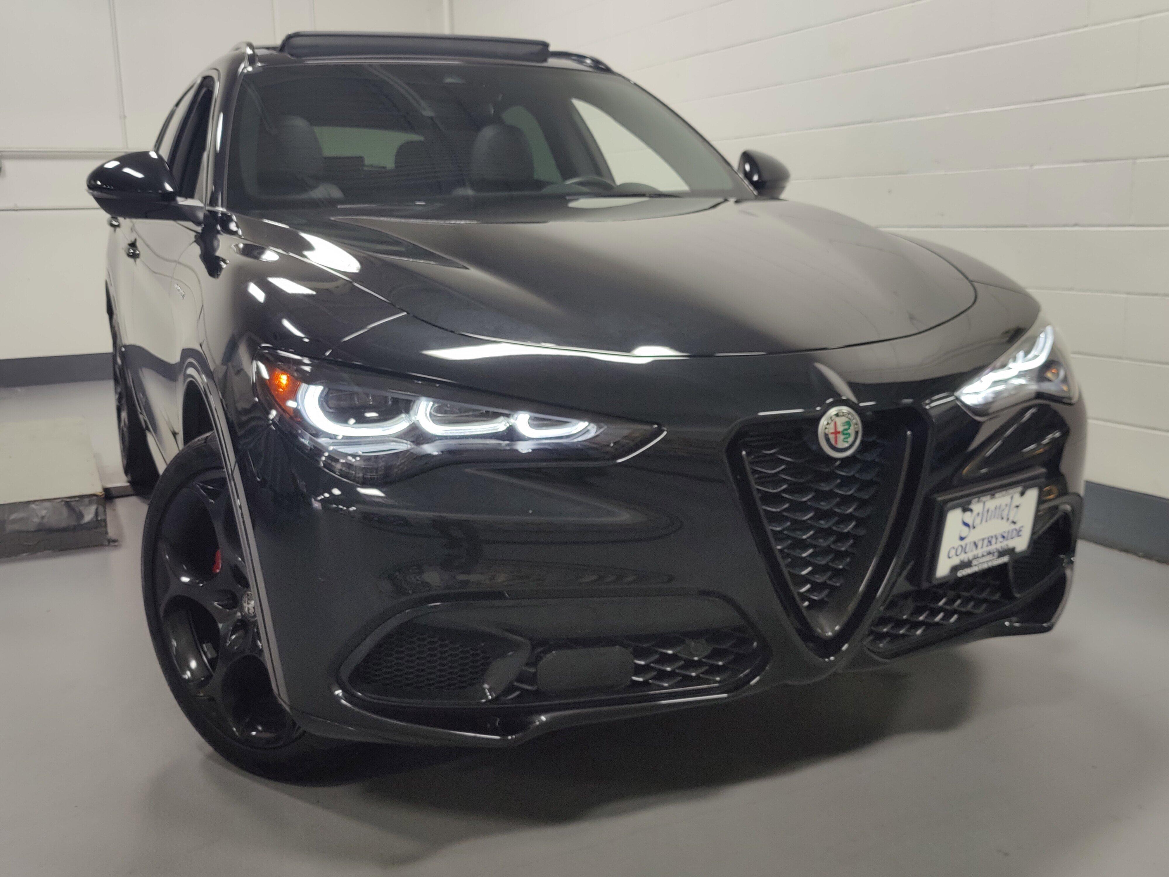 Used 2024 Alfa Romeo Stelvio Veloce with VIN ZASPAKBNXR7D80198 for sale in Maplewood, Minnesota