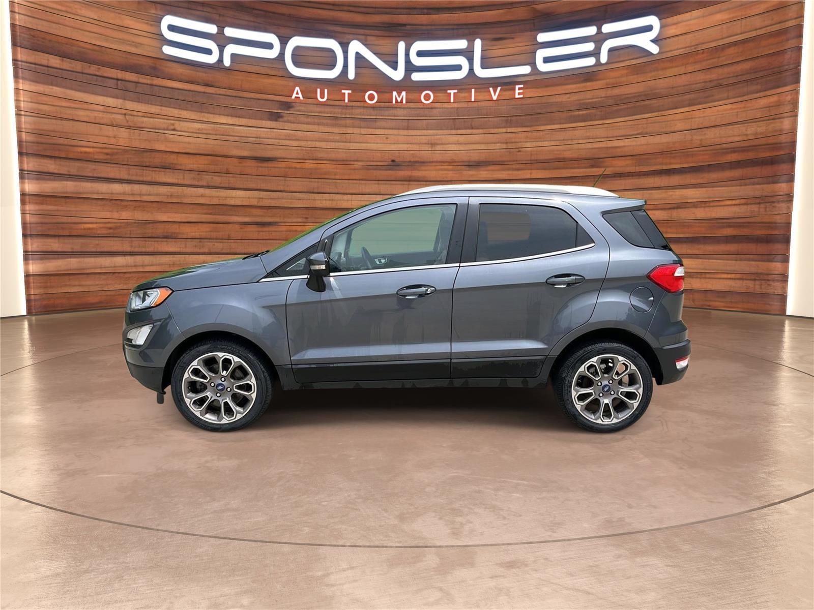 Used 2021 Ford EcoSport Titanium with VIN MAJ3S2KE9MC426985 for sale in Mount Vernon, OH